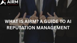 Photo of a few people giving thumbs up, symbolizing AIRM and reputation management